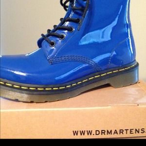 Dc martens blue 8