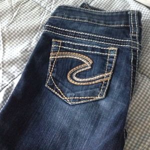 Size 26 Silver Brand Jeans