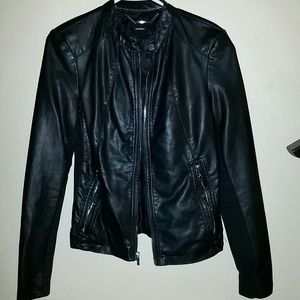 Express leather jacket