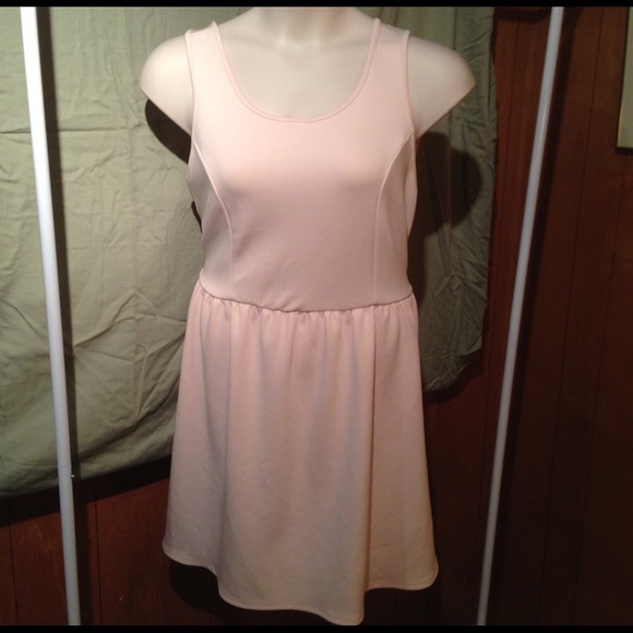 Pink forever 21 skater dress
