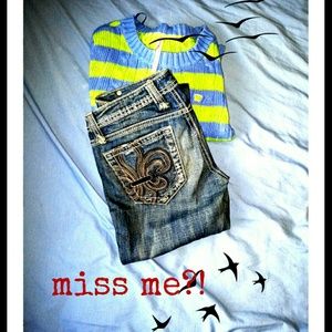 ON SALE!!!Miss me skinny leg jeans