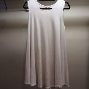 White Flowy Brandy Melville Dress
