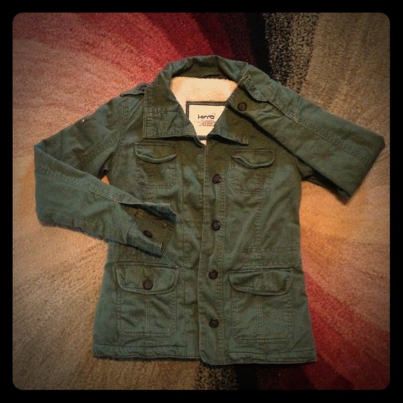 Kirra army/military green jacket
