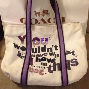 Unique Coach Bag!