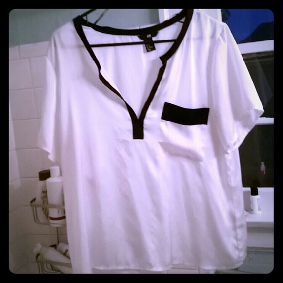 Silky semi casual shirt