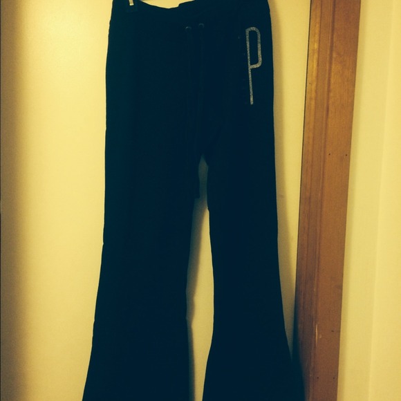 PINK Sweatpants black