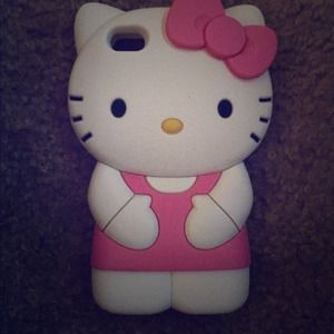 Silicone Hello Kitty IPhone 4S Case💖✨