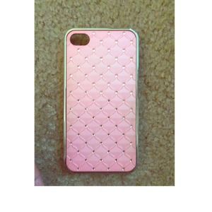 iPhone 4s baby pink diamond case