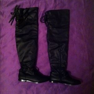 Thigh high boots (excellent condition)