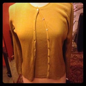 Ann Taylor silk sweater set