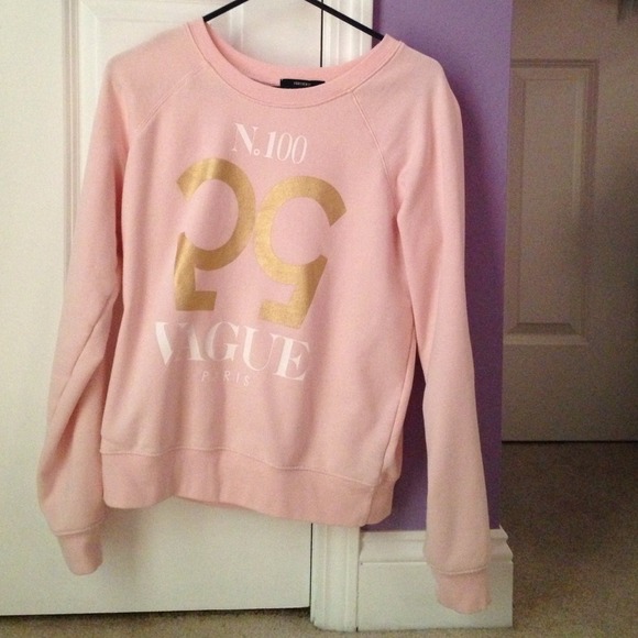 Pink vague sweatshirt