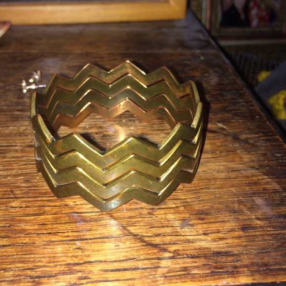 Chevron bangles - Picture 2 of 2