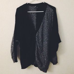 FINAL MARKDOWN💞 Oversized color block cardigan ☻