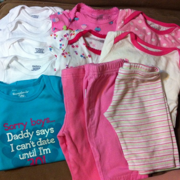 12 piece 0-3 month bundle