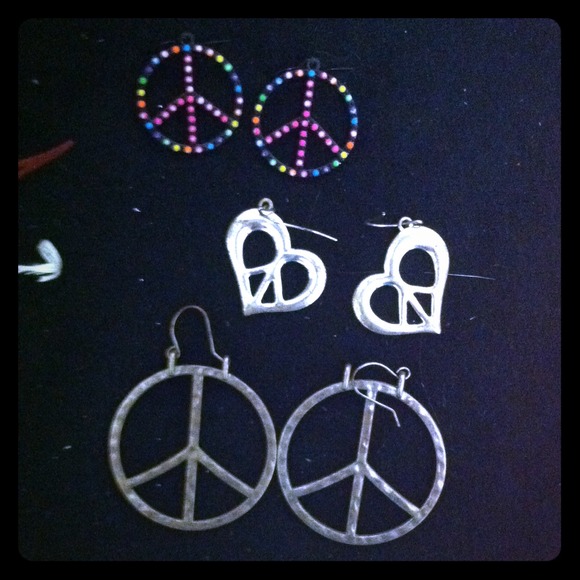Peace earring bundle!