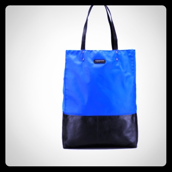 REBECCA MINKOFF Toki Tote. Cobalt Blue. Imported. - Picture 1 of 4