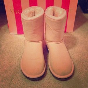 Light pink ugg boots