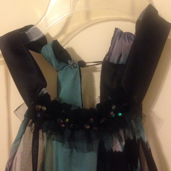 Dressy Watercolor Top - Picture 3 of 4