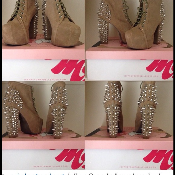 🔴❌⭕️️SOLD ⭕️❌🔴Jeffery Campbell Spiked Lita
