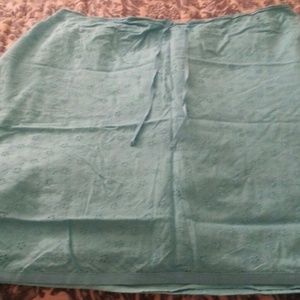 Lane Bryant turquoise skirt