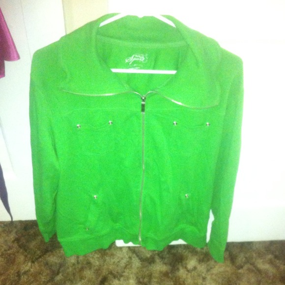 Green cotton jacket 🌲