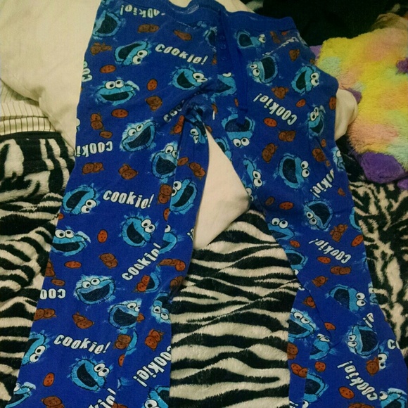 Cookiemonster pajama pants