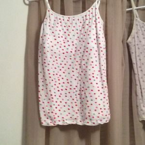Polka dot tank