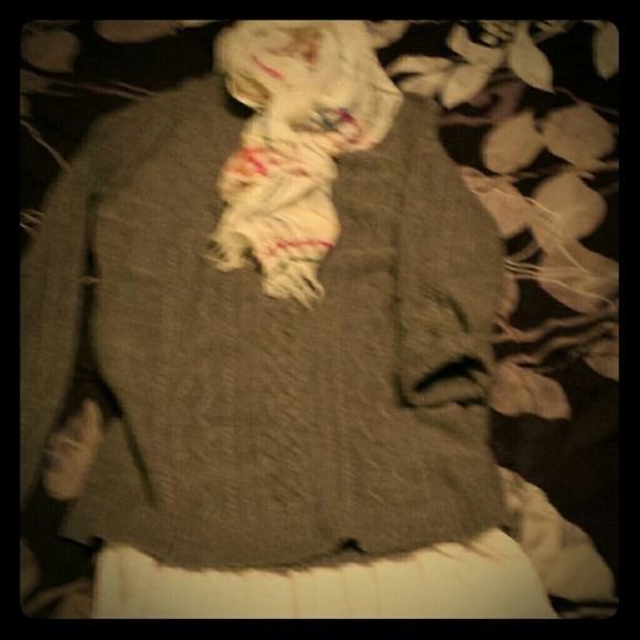 Comfy grey sweater