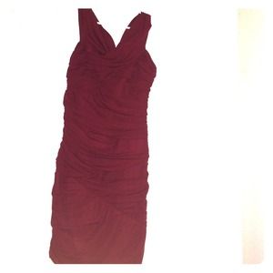Maxandcleo lipstick red dress