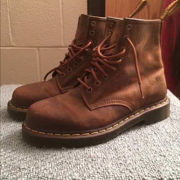 Brown Dr. Martens Boots size 8