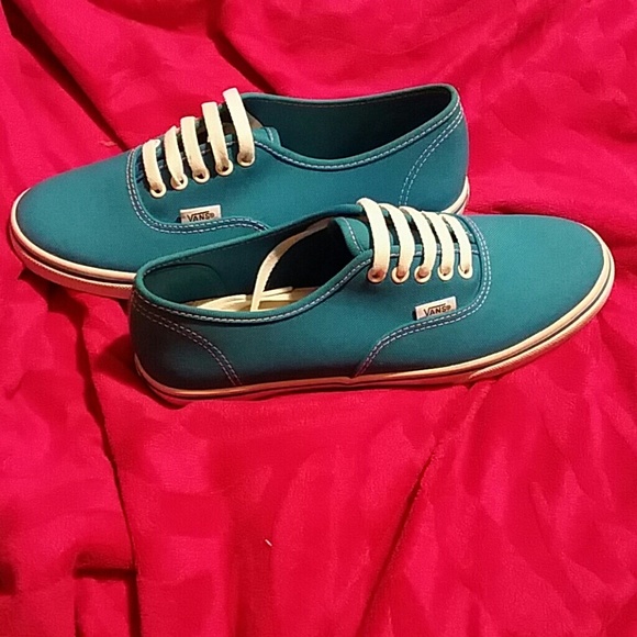 Blue vans.