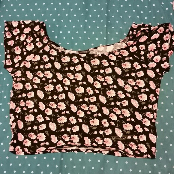 Floral crop top