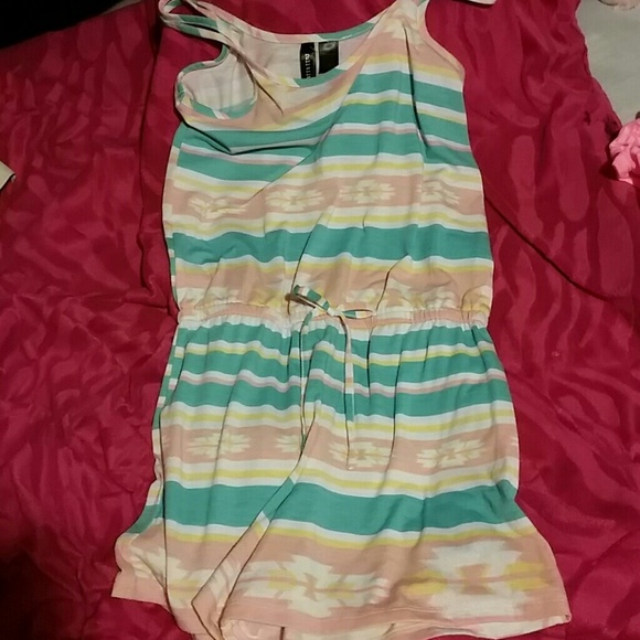 Multi color romper