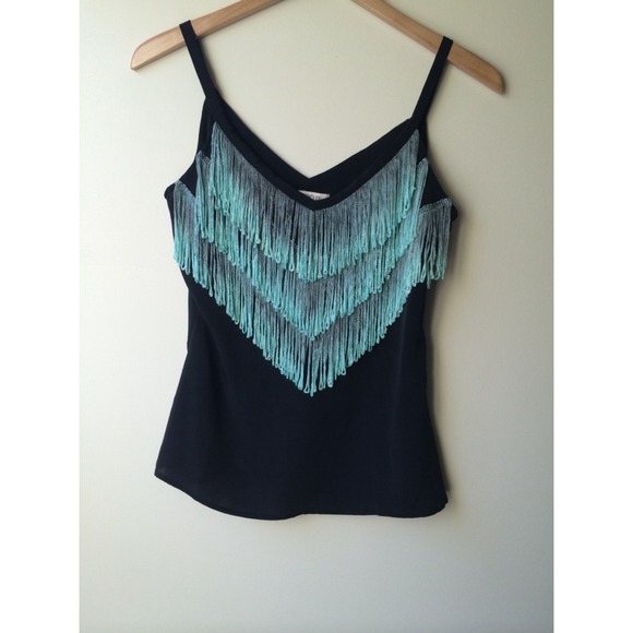 Fringe tank top