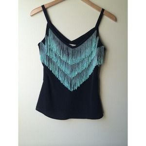 Fringe tank top