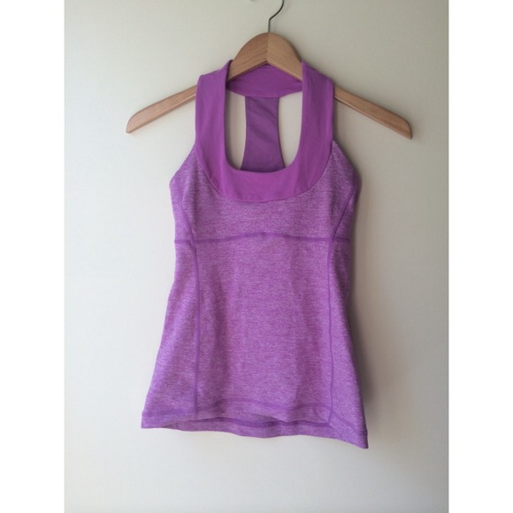 Lululemon pink tank top