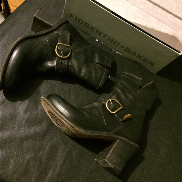 Fiorintini + baker leather ankle boots