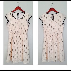 Printed Cat Dress