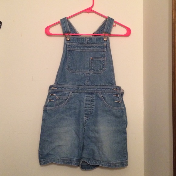 light wash overalls