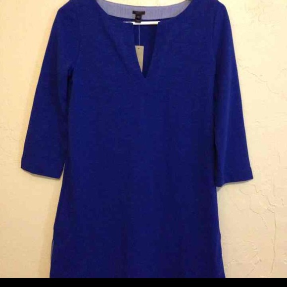 😘😘j crew royal blue beautiful dress😘😘