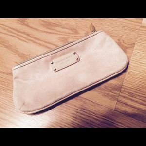 Tan Michael Kors Make-Up Bag