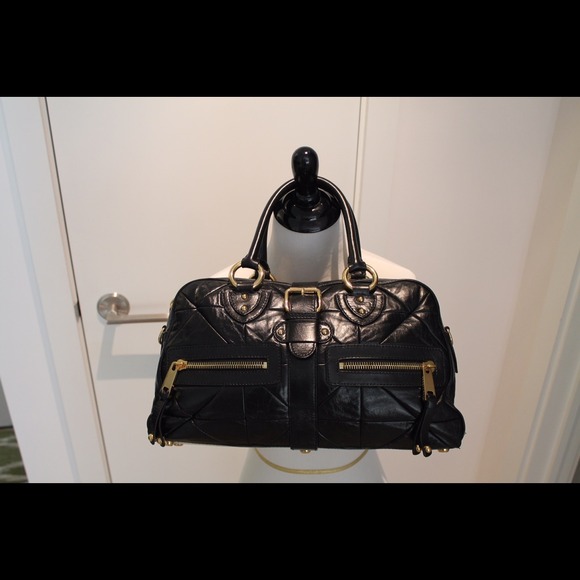 Marc Jacobs Leather Satchel.@www.hartnyc.com