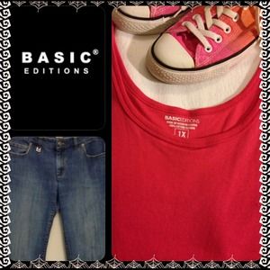 2/$10 ✂️CLEARANCE 🛒 Basic Editions Tank Top