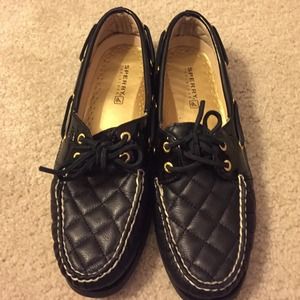 Black Sperry Top-Sider