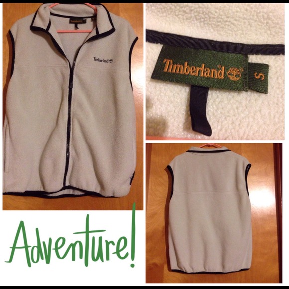 timberland fleece vest