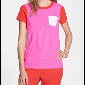 Kate Spade Colorblock Pocket Tee