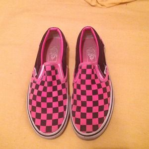 Checkered Vans 7.0 women's
