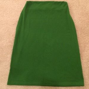 Susana Monaco Green skirt