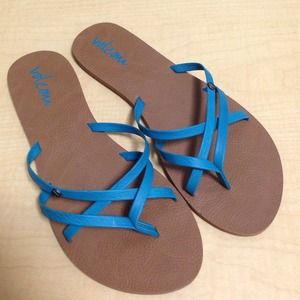 Volcom Blue Sandals