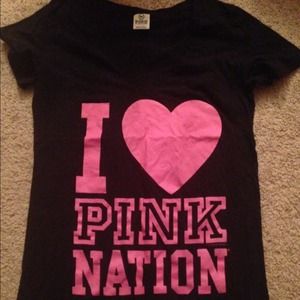 Victoria Secret PINK Size Large T-Shirt.